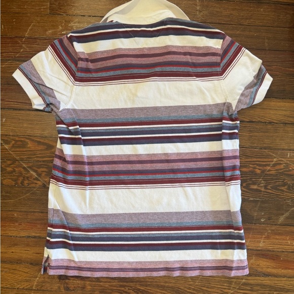 Tommy Hilfiger Mens Striped Polo Shirt - Multicolor - Picture 2 of 4